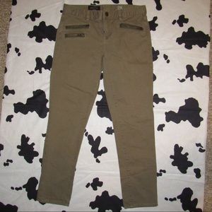 J. Crew Toothpick Ankle Jeans